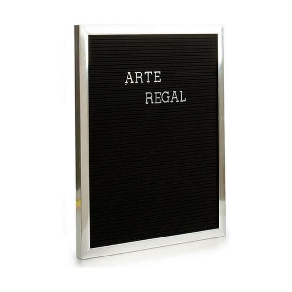 Bild Silberfarben Schwarz Forum 144 Buchstaben (2,5 x 50,5 x 40,5 cm) (12 Stück) – Bild 2