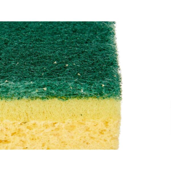 Scheuerschwämme-Set Gelb grün Cellulose Abrasive Faser 10,5 X 6,7 X 2,5 cm – Bild 4