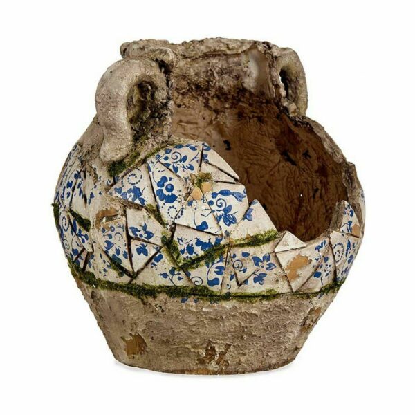 Dekorative Gartenfigur Ibergarden ZD19022 Polyesterharz Vase 28,5 x 28 x 28,5 cm (2 Stück) – Bild 2