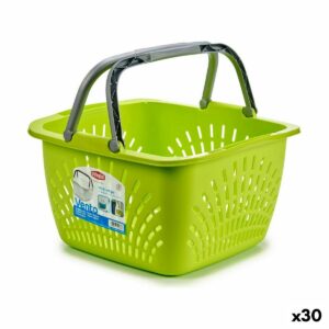 Wäschekorb Stefanplast PR163P Braun Kunststoff 18 L 39 x 21,5 x 39 cm Mit Griffen (30 Stück)