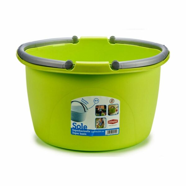 Wäschekorb Stefanplast PR154O Kunststoff 16 L 39 x 22 x 39 cm Mit Griffen (30 Stück) – Bild 3