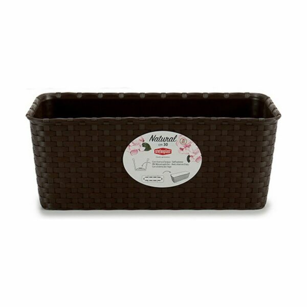 Blumenkasten Stefanplast Kunststoff 13 x 11 x 28,5 cm (12 Stück) – Bild 2