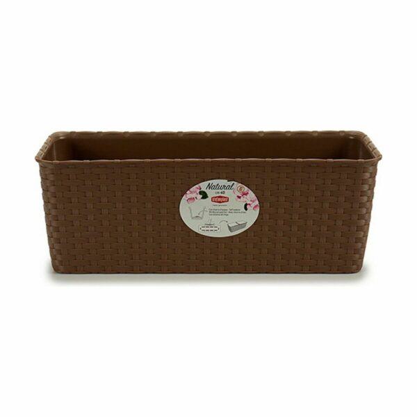 Blumenkasten Stefanplast Beige Kunststoff 39 x 13,5 x 15,5 cm (12 Stück) – Bild 2