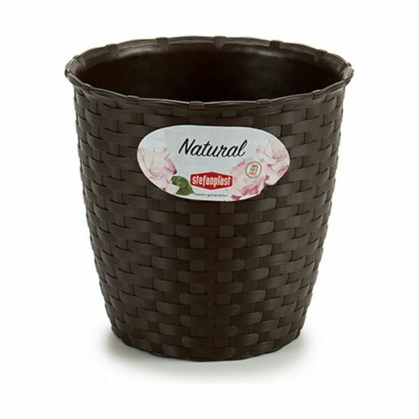 Blumentopf Stefanplast Kunststoff 14 x 13 x 14 cm (12 Stück) – Bild 2