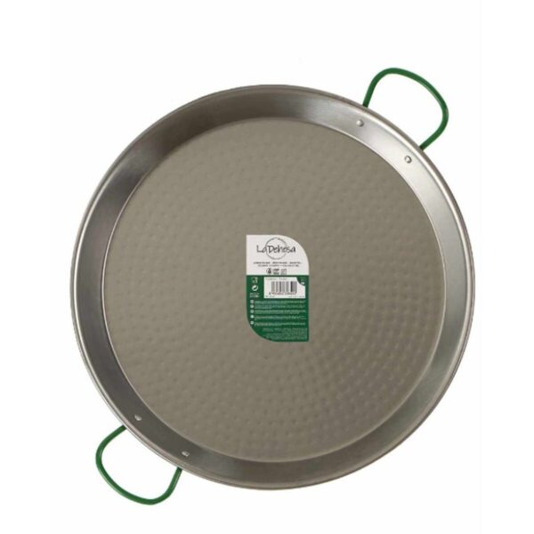 Pfanne Ø 50 cm Gebürsteter Edelstahl (4 Stück) – Bild 4