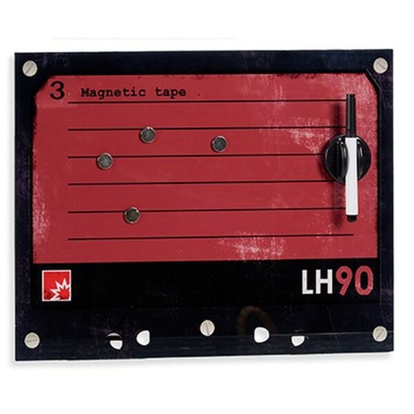 Magnetisches Whiteboard mit Marker 40 x 30 cm (4 Stück) – Bild 2