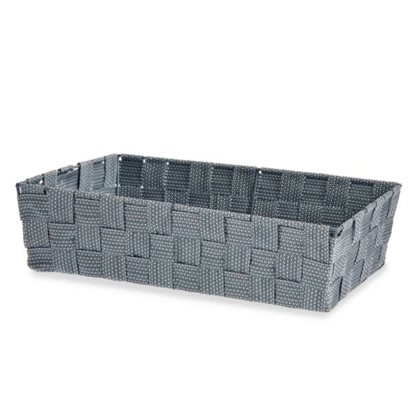Mehrzweckkorb Kipit 79812 Grau Stoff 3,8 L 34 x 8,5 x 21 cm (18 Stück) – Bild 3