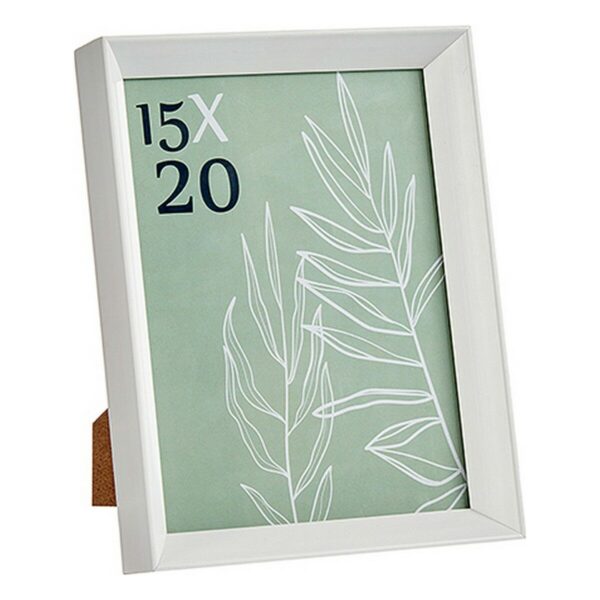 Fotorahmen WPC0235MG-3-WH Weiß Glas Kunststoff (6 Stück) – Bild 2