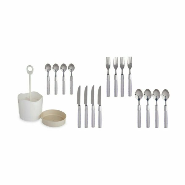 Besteck-Set Kinvara HQ223H10 Grau Edelstahl (8 Stück) – Bild 2