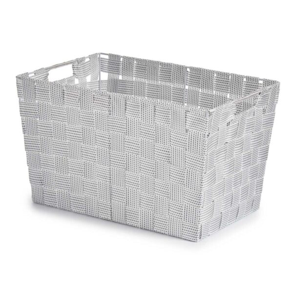 Wäschekorb Kipit A3-6875 Weiß Stoff 10 L 25 x 20 x 35 cm (12 Stück) – Bild 3