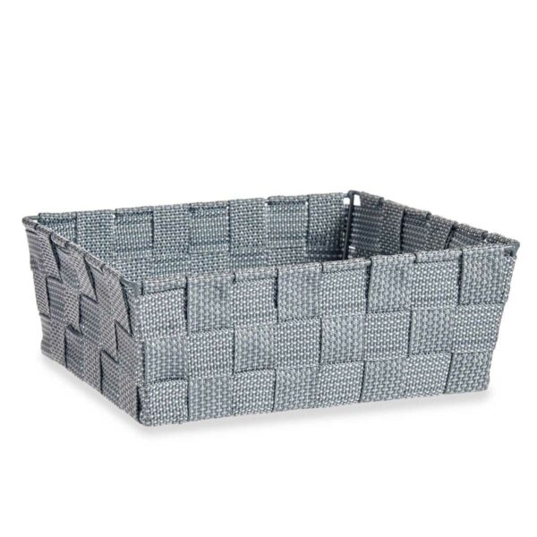 Mehrzweckkorb Kipit A3-6930A9 Grau Stoff 2,4 L 20 x 8 x 24 cm (24 Stück) – Bild 2