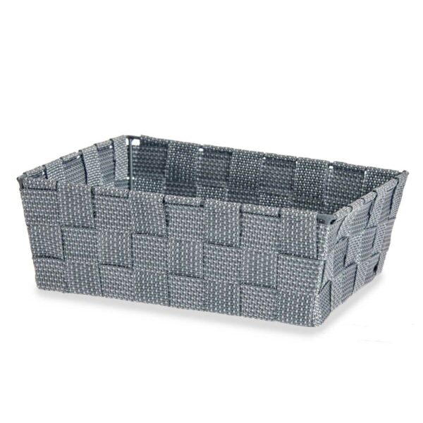 Mehrzweckkorb Kipit A3-6930A9 Grau Stoff 2,4 L 20 x 8 x 24 cm (24 Stück) – Bild 3
