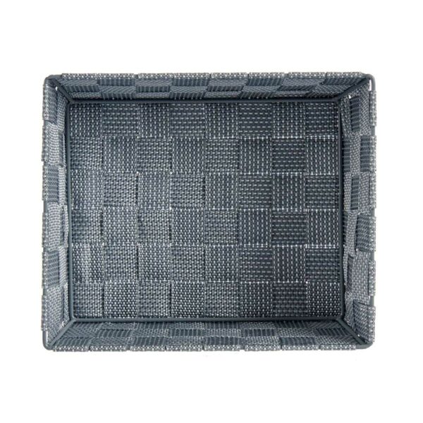 Mehrzweckkorb Kipit A3-6930A9 Grau Stoff 2,4 L 20 x 8 x 24 cm (24 Stück) – Bild 4