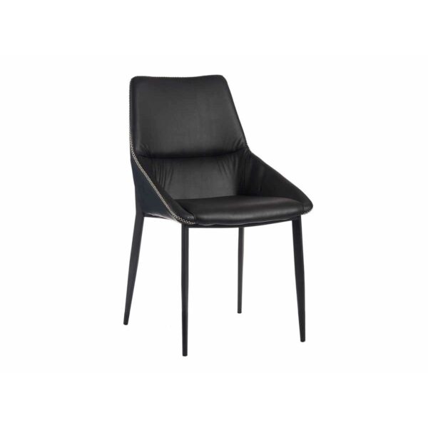 Sessel Flechten Blau Schwarz Stahl 50 x 87 x 61 cm (2 Stück) – Bild 2