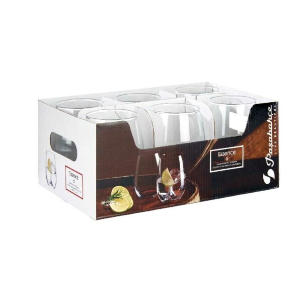 Gläserset Pasabahce Amber Durchsichtig Glas 350 ml (4 Stück) – Bild 3