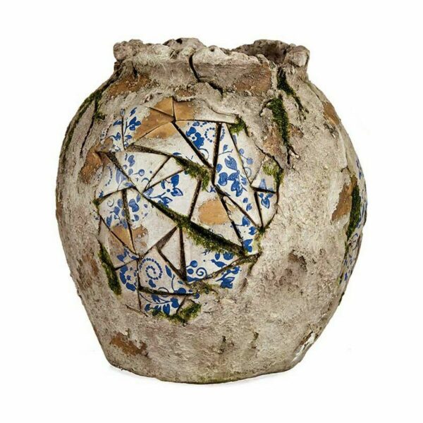 Dekorative Gartenfigur Ibergarden ZD19026 Polyesterharz Vase 27 x 27 x 27 cm (2 Stück) – Bild 2