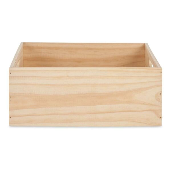 Dekorative Box Kiefernholz 31 x 14 x 36 cm (4 Stück) – Bild 3