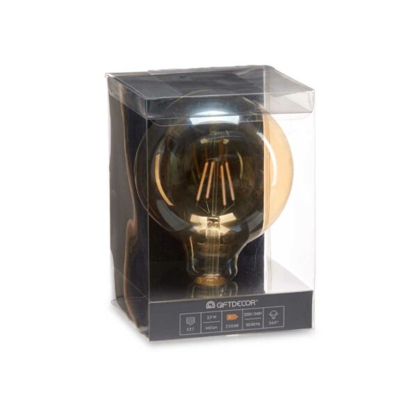 LED-Lampe Vintage E27 Durchsichtig 4 W 12,5 x 17,5 x 12,5 cm (12 Stück) – Bild 6