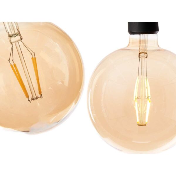 LED-Lampe Vintage E27 Durchsichtig 4 W 14 x 19 x 14 cm (12 Stück) – Bild 3
