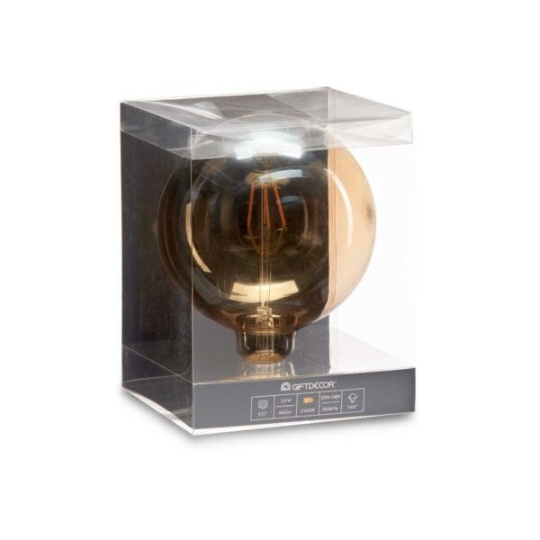 LED-Lampe Vintage E27 Durchsichtig 4 W 14 x 19 x 14 cm (12 Stück) – Bild 6