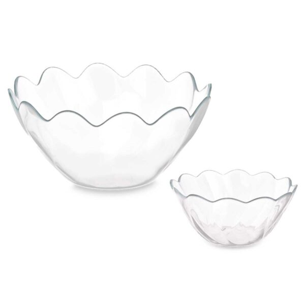 Schalenset Pasabahce Hasir Durchsichtig Glas (2 Stück) – Bild 3