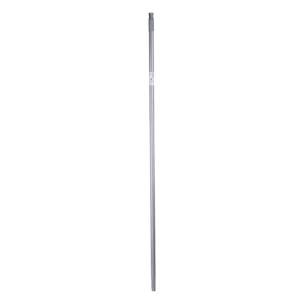 Besenstiel 2,3 x 130 x 2,3 cm Grau Metall (12 Stück) – Bild 2