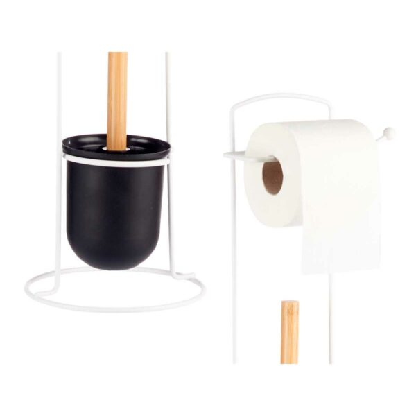 Toilettenpapierrollenhalterung Berilo W2930APB - 406 Weiß 17 x 57 x 16,5 cm (6 Stück) – Bild 3