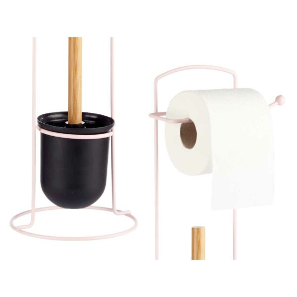 Toilettenpapierrollenhalterung Berilo W2930APB - 409 Rosa 17 x 57 x 16,5 cm (6 Stück) – Bild 3