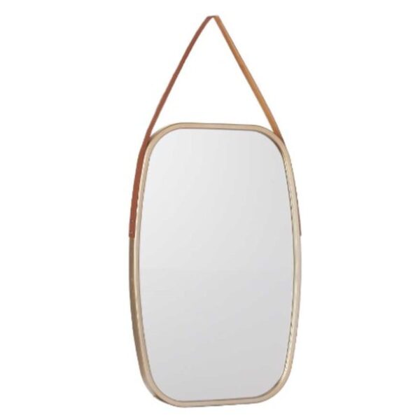 Wandspiegel 1271 Braun Champagne 43 x 65 x 3 cm rechteckig (4 Stück) – Bild 5