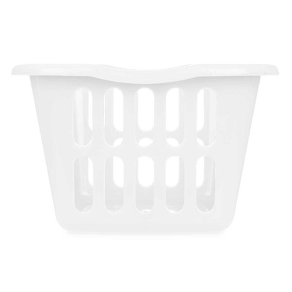 Korb Kipit 8067-W Weiß Polypropylen 50 L 58 x 24 x 42 cm (12 Stück) – Bild 3