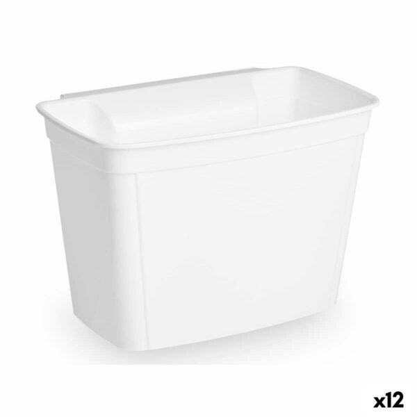 Müllbeutelhalter Kinvara 02 001 Weiß Kunststoff 4 L (12 Stück)