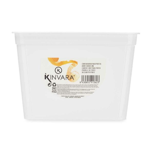 Müllbeutelhalter Kinvara 02 001 Weiß Kunststoff 4 L (12 Stück) – Bild 3