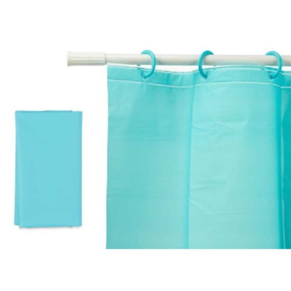 Badezimmer Set Berilo CN-B6032A-BLUE Blau PVC Polyäthylen EVA (12 Stück) – Bild 3