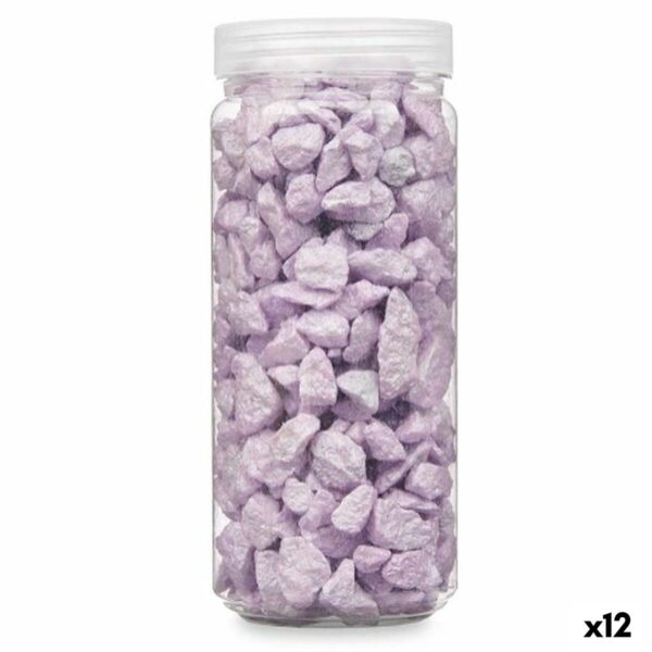Deko-Steine Lila 10 - 20 mm 700 g (12 Stück)