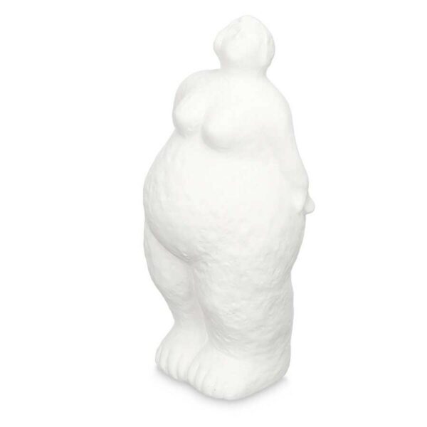 Deko-Figur Weiß Dolomite 14 x 34 x 12 cm (6 Stück) Damen Stehend – Bild 2