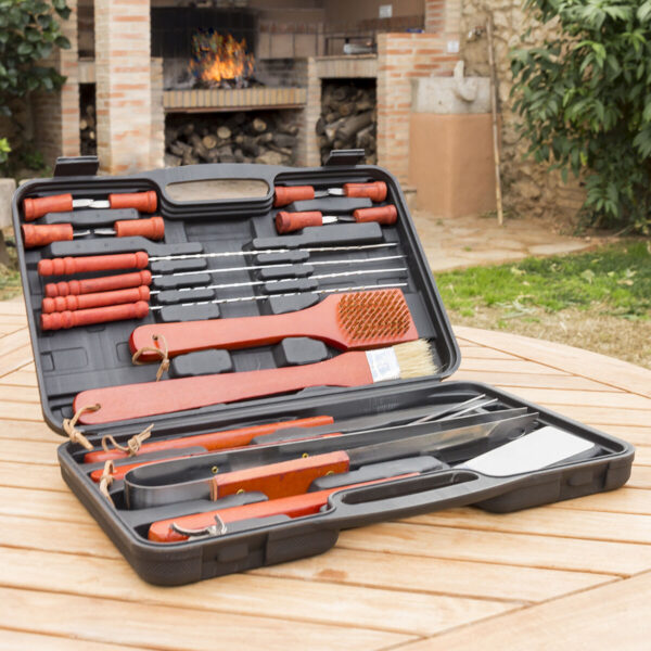 Handkoffer Barbacoa Barbecase InnovaGoods 18 Stücke – Bild 2