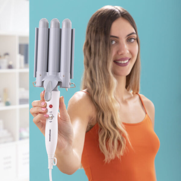 Dreifacher-Keramik-Lockenstab Triler InnovaGoods – Bild 3