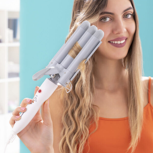 Dreifacher-Keramik-Lockenstab Triler InnovaGoods – Bild 7