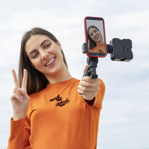 Vlogging Kit mit Licht, Mikrofon und Fernbedienung Plodni InnovaGoods 6 Stücke – Bild 7