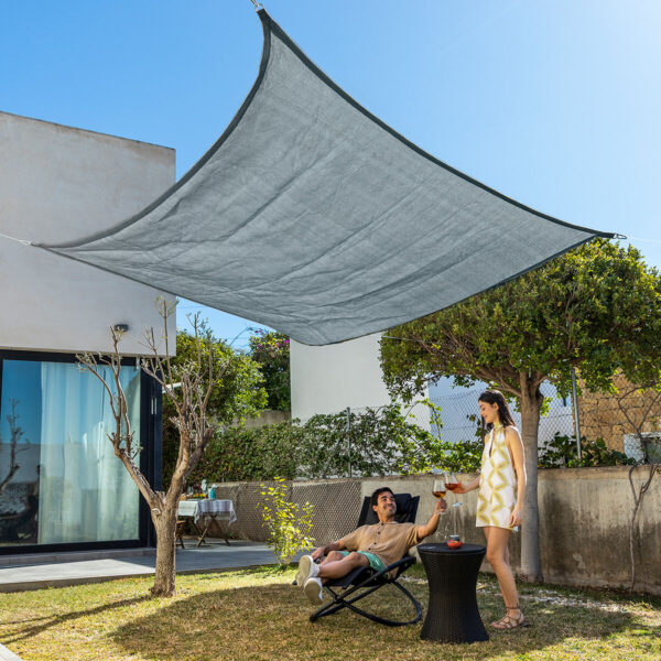 Rechteckiges Sonnensegel Shazail InnovaGoods 2 x 3 m – Bild 3
