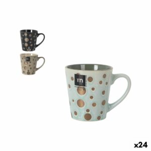Tasse Kaffee und Tee La Mediterránea Lunas 220 ml Mond (24 Stück)
