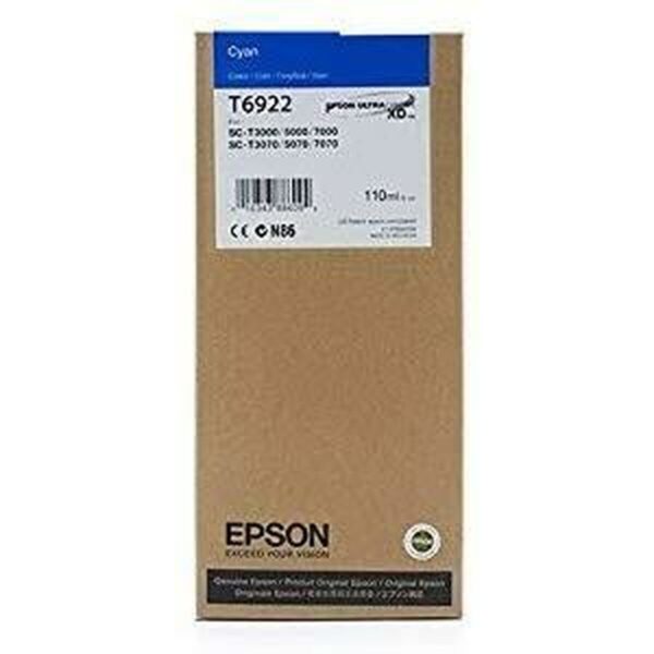 Original Tintenpatrone Epson C13T69220N Türkis – Bild 2