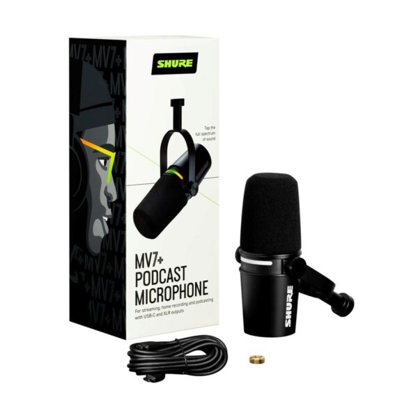 Dynamisches Mikrofon Shure MV7+-K – Bild 5