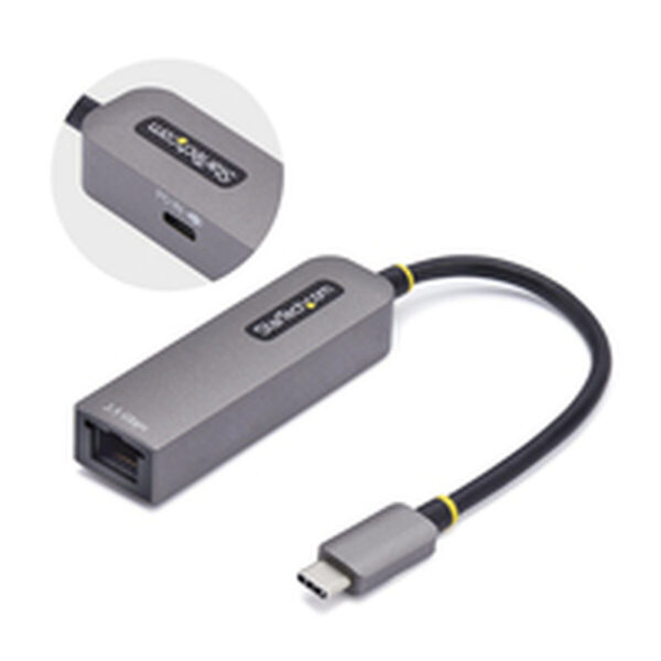 USB-Kabel Startech 2GPD3-USB-C-ETHERNET Grau – Bild 2