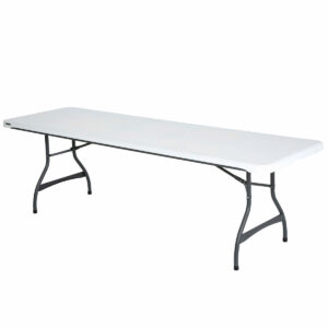 Table Klapptisch Lifetime Weiß 244 x 74 x 76 cm