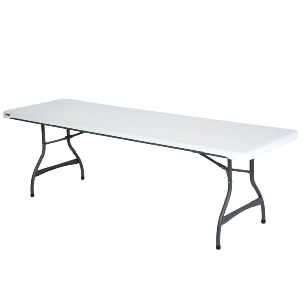 Table Klapptisch Lifetime Weiß 244 x 74 x 76 cm