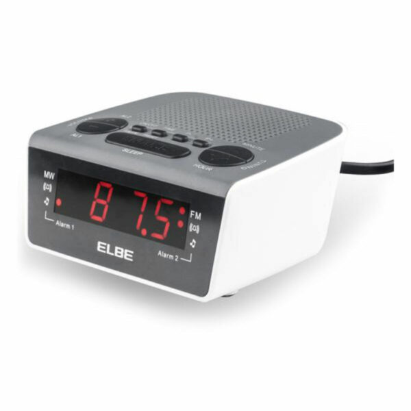Radiowecker ELBE CR-932 AM/FM Weiß – Bild 2