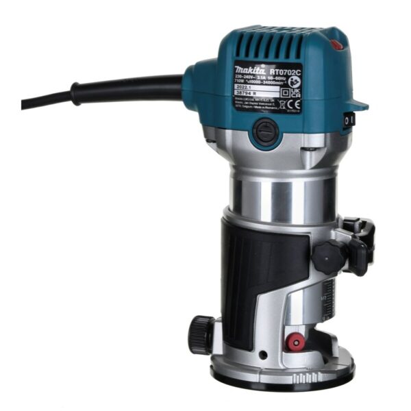 Kantenfräsmaschine Makita RT0702CX2J 710 W – Bild 3
