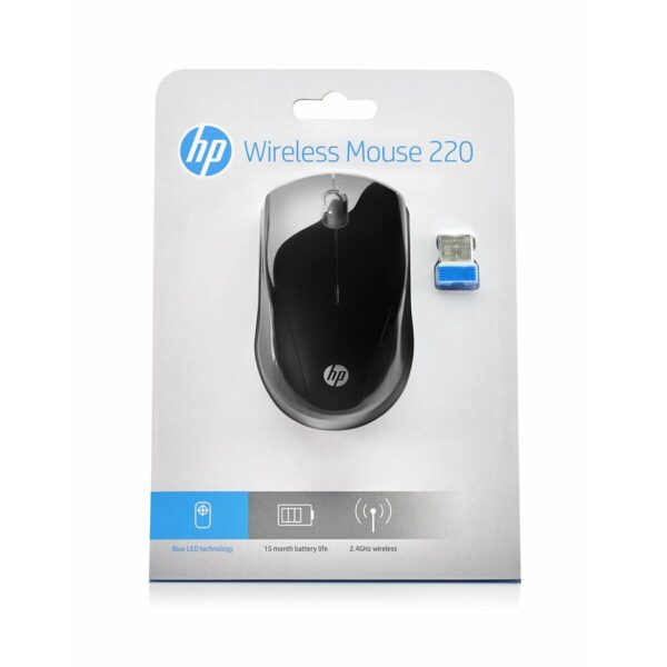 Schnurlose Mouse HP 200 Schwarz – Bild 4