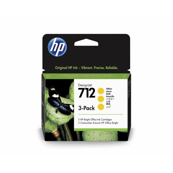 Original Tintenpatrone HP DesignJet 712 Gelb – Bild 2